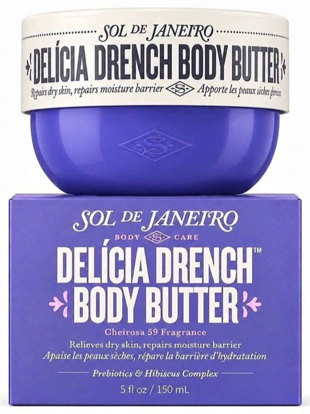 Sol de Janeiro Delícia Drench Body Butter Body Butter in Purple NWT